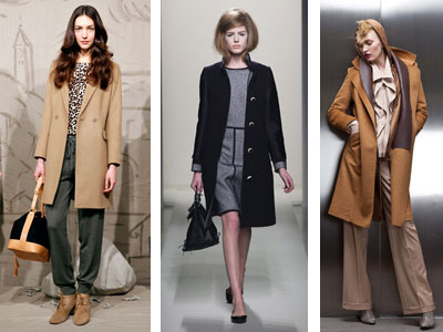 Сегодня модные пальто 2011-2012 года могут быть различной расцветки с